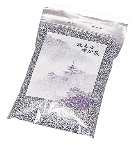 Amazon | 香炉用 【洗える 香炉灰】 150g 銀色 | 稲葉仏壇店 | 香炉灰 通販